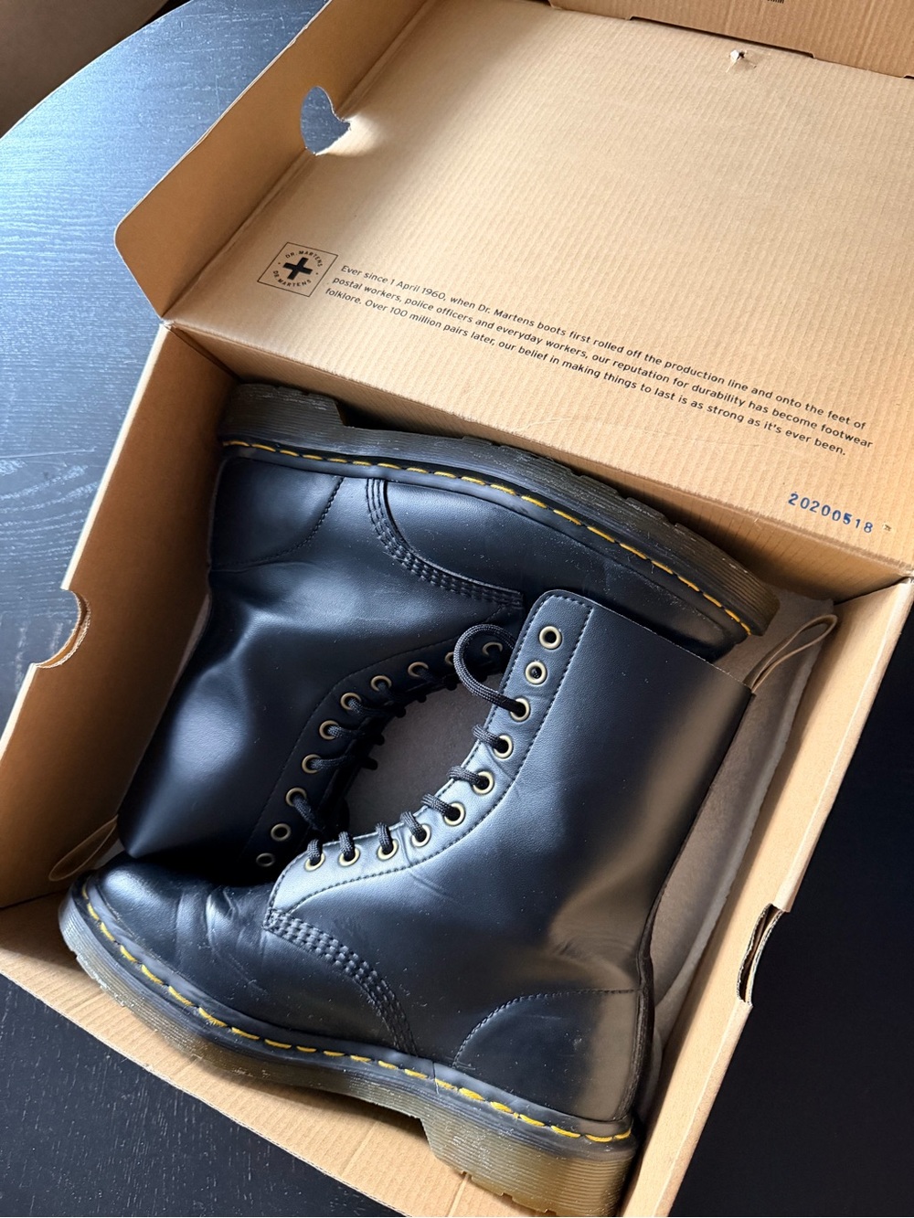 Dr. Martens Vegan 1490 Felix Mid Calf Boots – Men’s Size 9